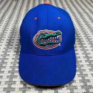 Colosseum Florida Gators Strap Back Baseball Hat Blue Preowned